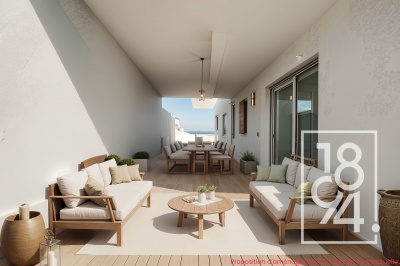 Appartement T2 avec grande terrasse 35 m² – Boulevard Baille